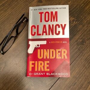 Book bundle3/$15- Under Fire/ Jack Ryan novel